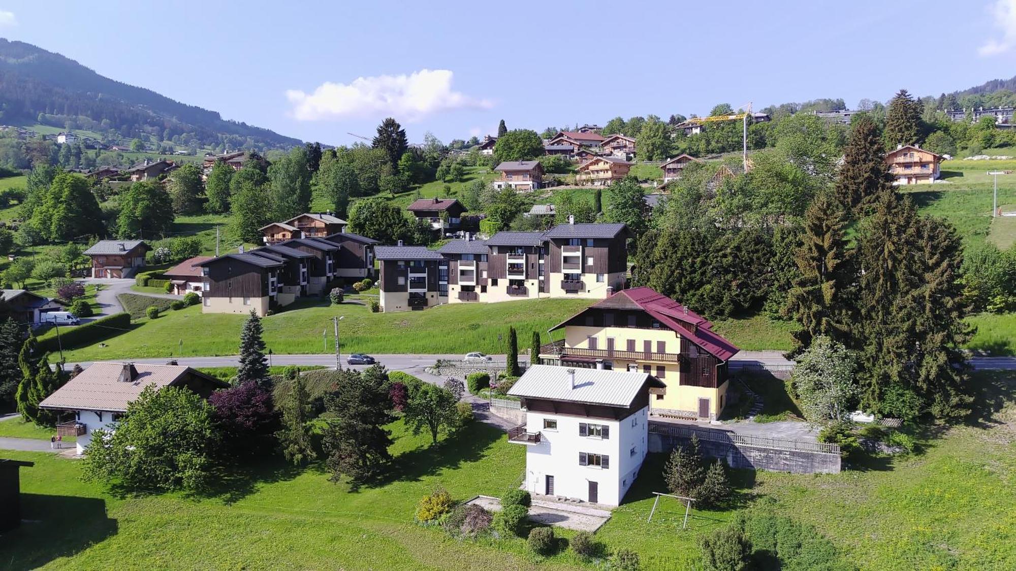 Hotel Les Granits Combloux Buitenkant foto