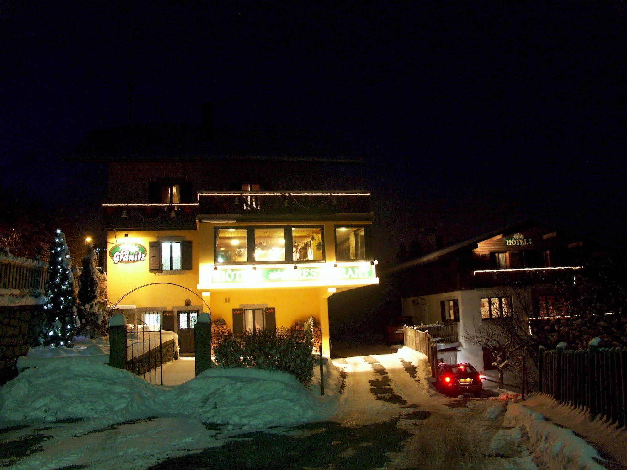 Hotel Les Granits Combloux Buitenkant foto