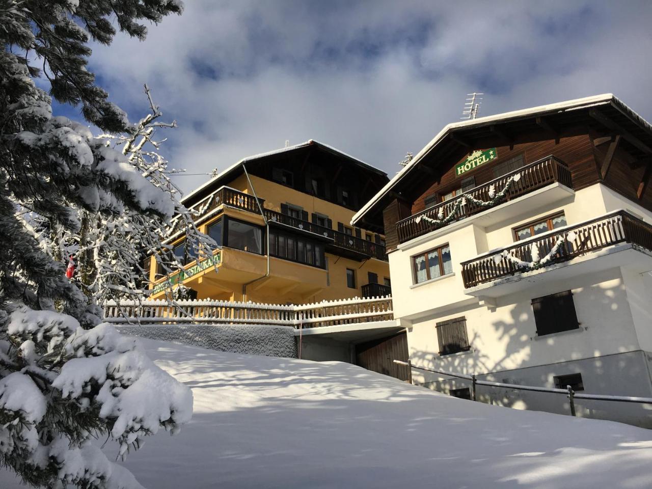 Hotel Les Granits Combloux Buitenkant foto